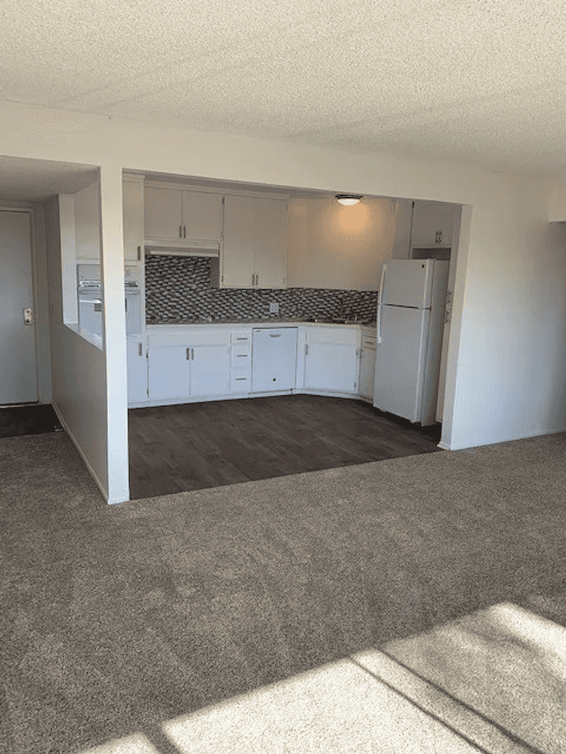 open concept living and dining floor plan
